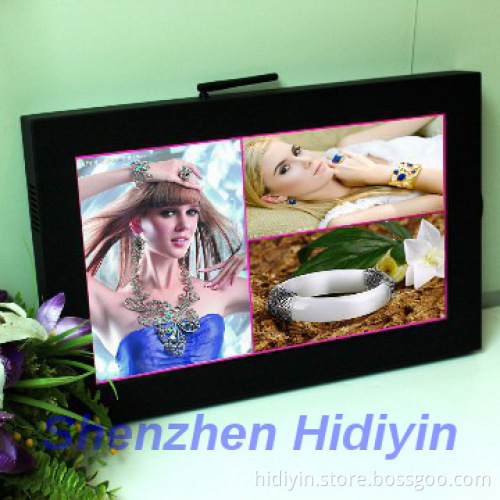 22 inch LCD advertising player all in one ad player for bus